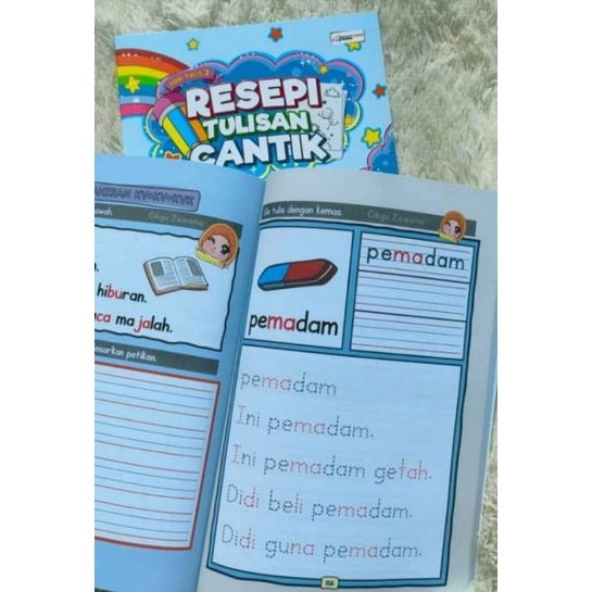 Buku Belajar Menulis Tulisan Cantik Tulisan Kemas Untuk Pra Sekolah