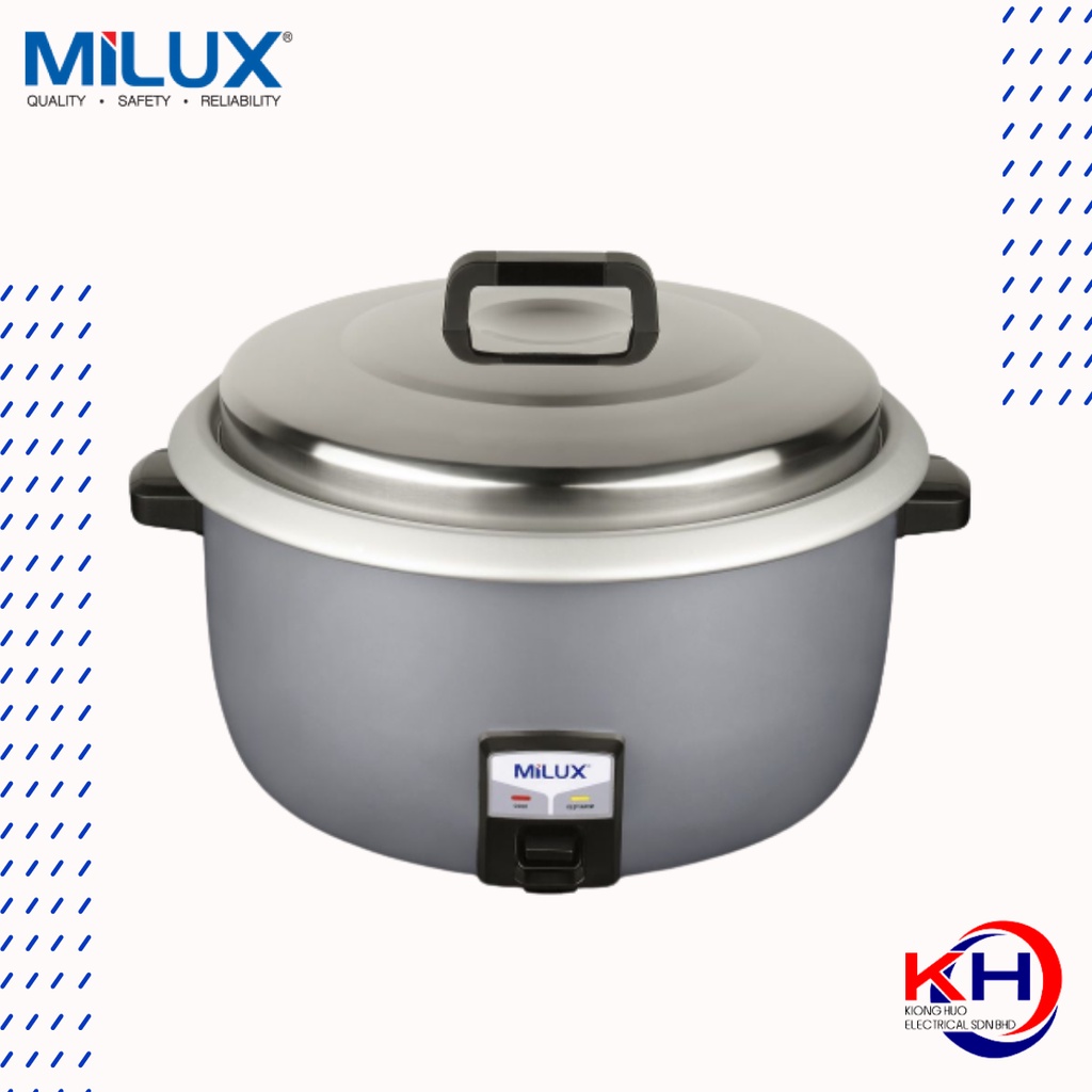 Milux 10L Commercial Large Rice Cooker MRC 5200 Shopee Malaysia