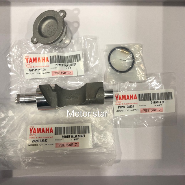 Yamaha Tzm Power Valve Shaft Set Model Of Japan Shopee Malaysia