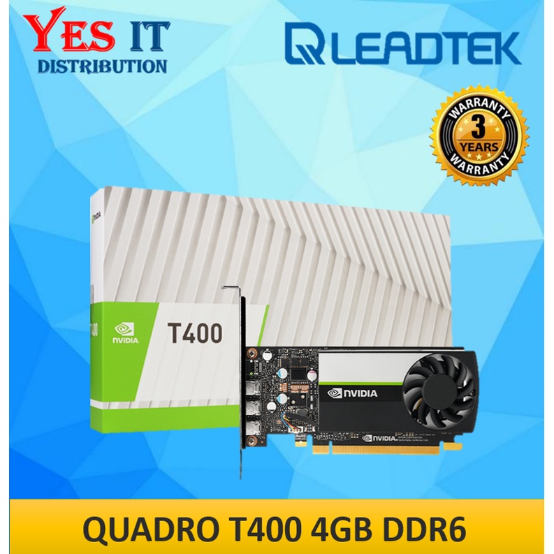 LEADTEK NVIDIA QUADRO T400 T600 T1000 4GB 8GB A2000 A4000 GDDR6