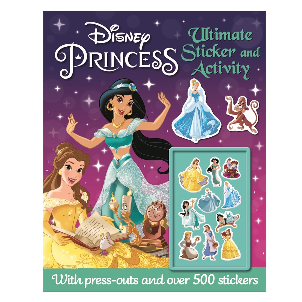 Disney Princess Ultimate Sticker And Activity Book With Activities