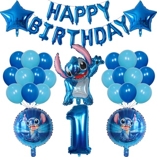 1 Set Lilo Stitch Arch Kit Garland Foil Helium Balloon Baby Shower