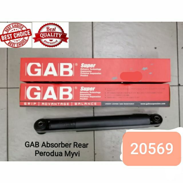 GAB REAR PERODUA MYVI 1 3 MYVI LAGI BEST MYVI 2018 VIVA GAS ABSORBER