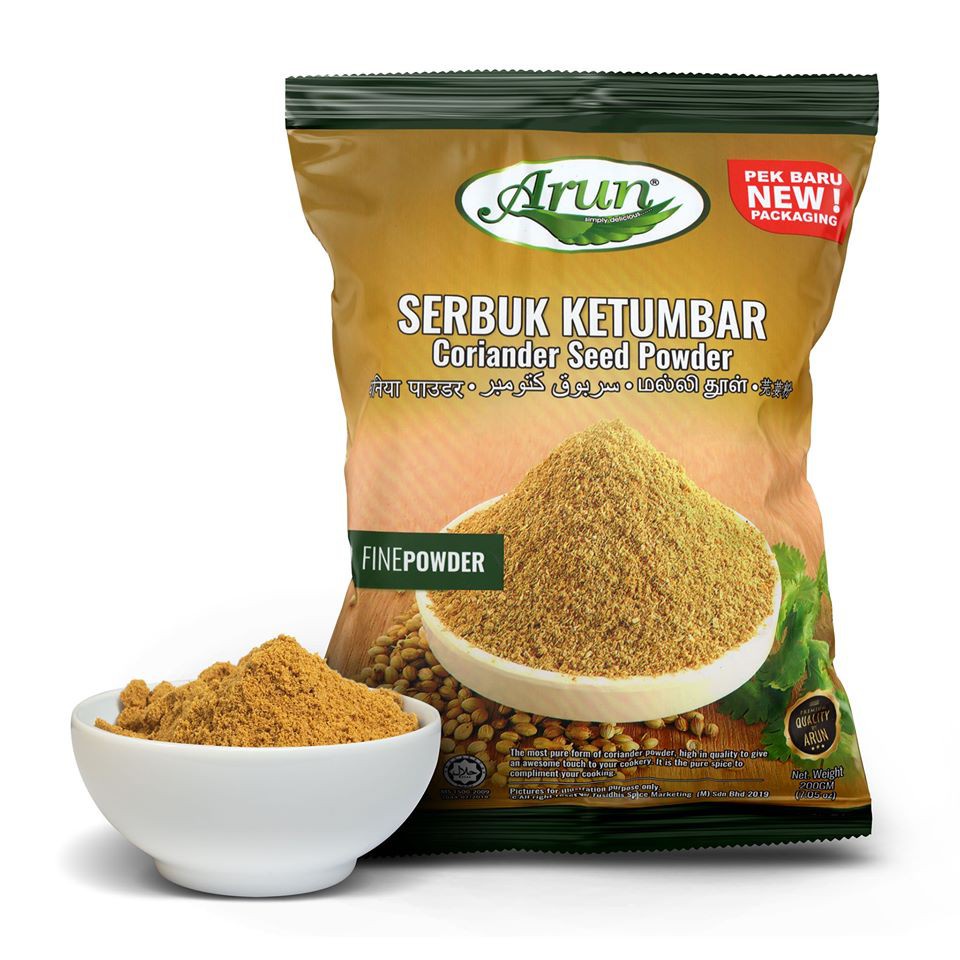 Arun Serbuk Ketumbar 200g Shopee Malaysia