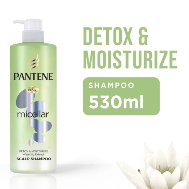 Pantene Micellar Detox Moisturize Shampoo Ml Shopee Malaysia