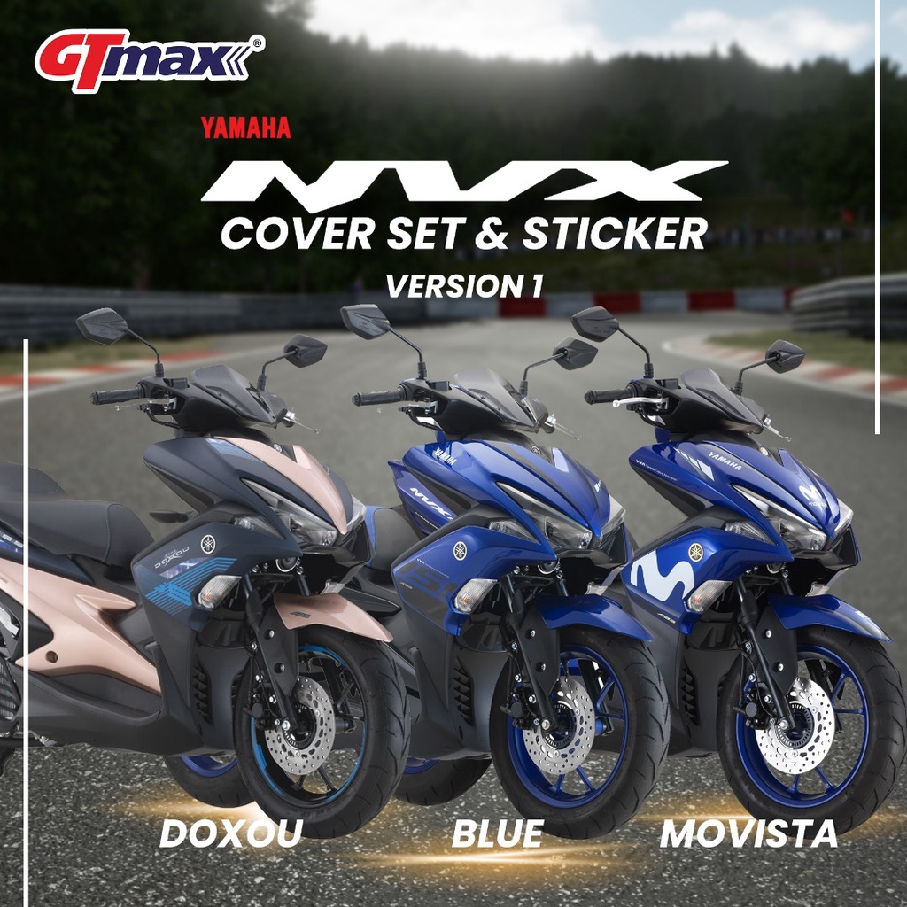 Yamaha NVX 155 V1 Coverset Body Sticker Complete Set BERANI JAMIN