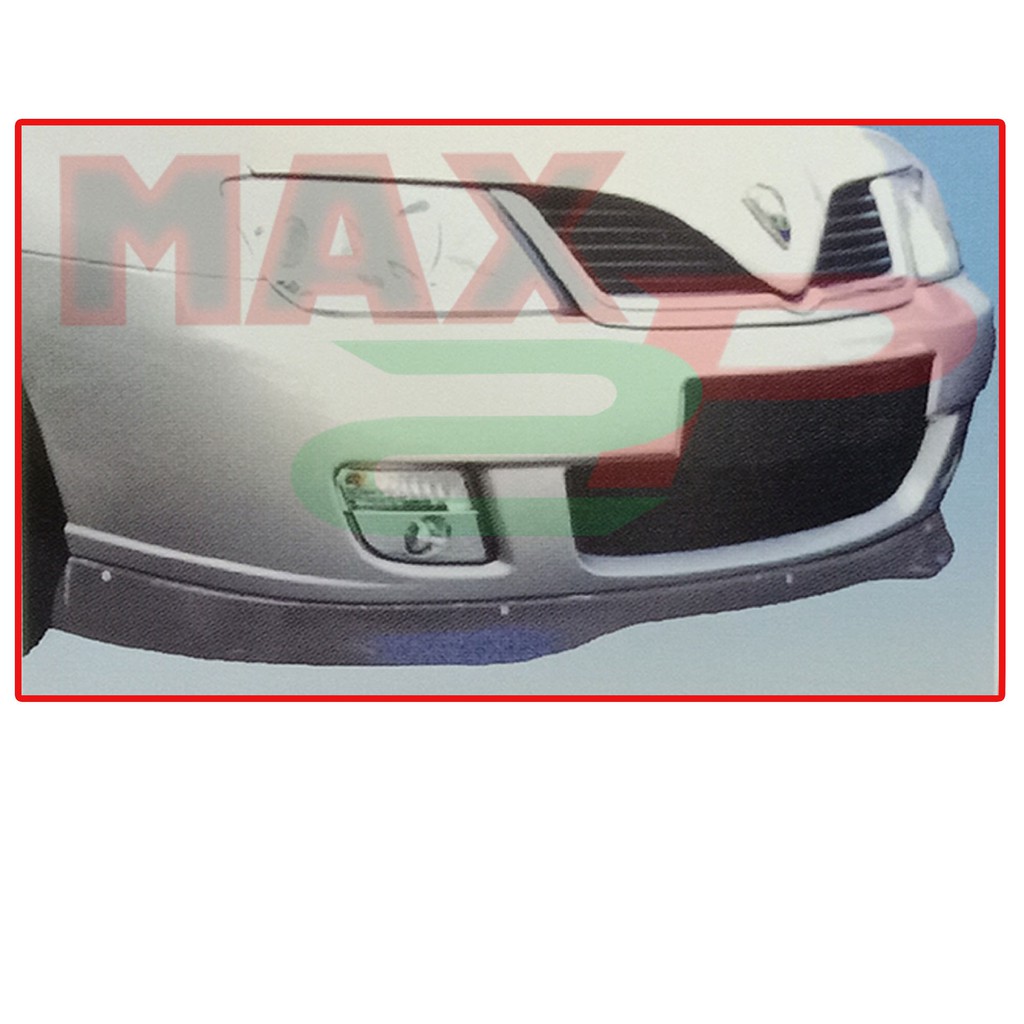 Proton Waja Front Skirt Bumper Sporty Style Lower Lip Spoiler