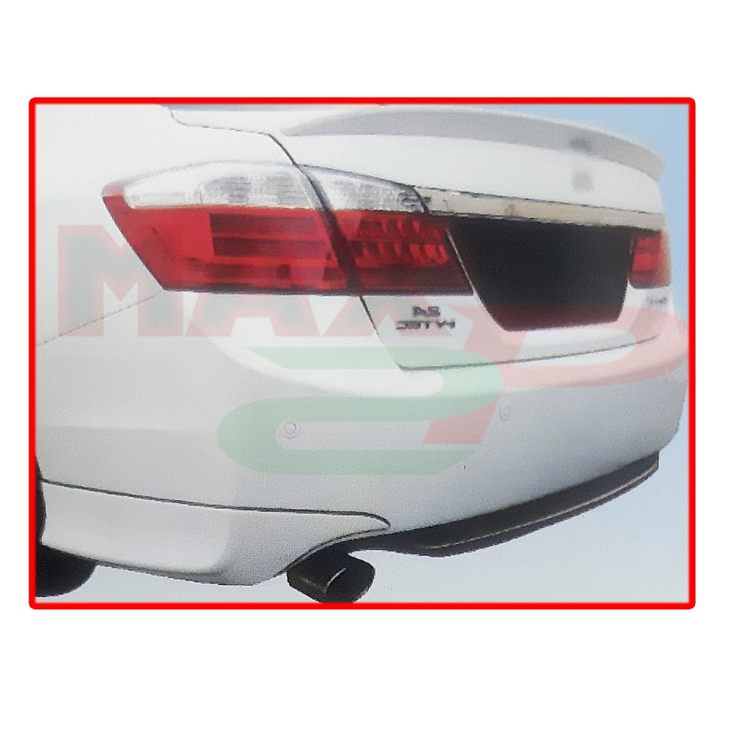 Honda Accord Euro Style Rear Back Skirting Bumper Lower Lip