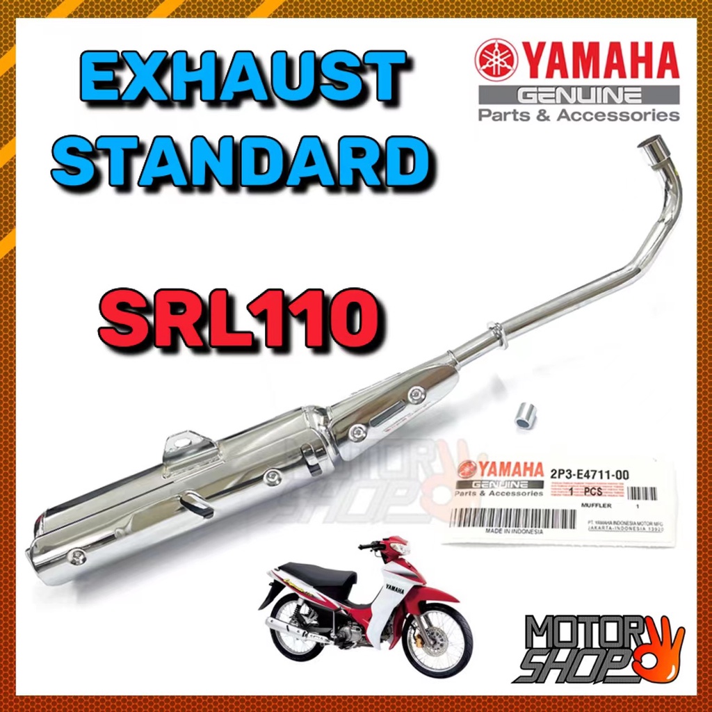 Standard Exhaust Yamaha Legenda Srl Srl Exhaust Pipe Muffler Std