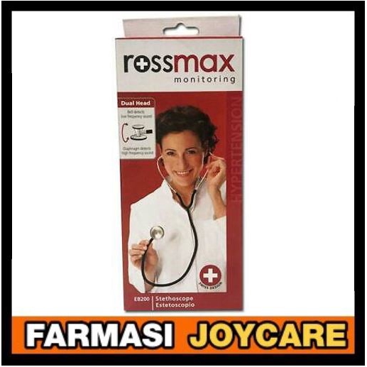 Rossmax Dual Head Stethoscope Model EB200 2 Years Warranty Shopee