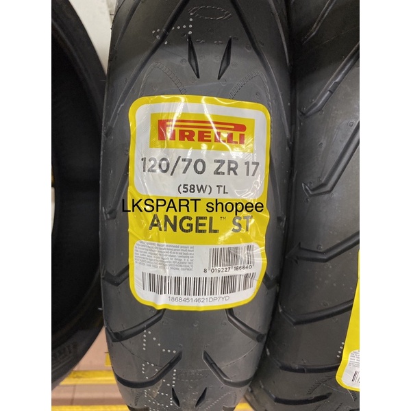 Pirelli Angel ST Tayar 120 70 17 160 60 17 180 55 17 190 50 17 Shopee