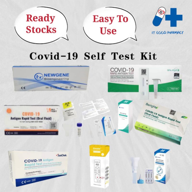 Covid 19 Antigen Rapid Self Test Kit Salixium Longsee Newgene