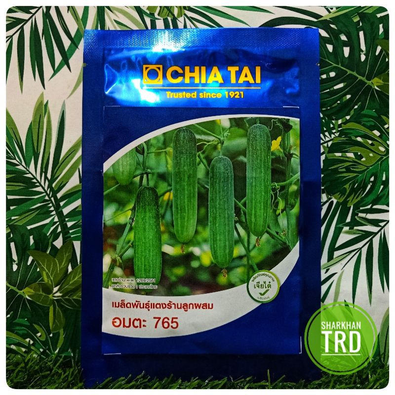 Paket 10 Gram 350biji 765 AMATA Biji Benih Timun Batang Thailand Chia