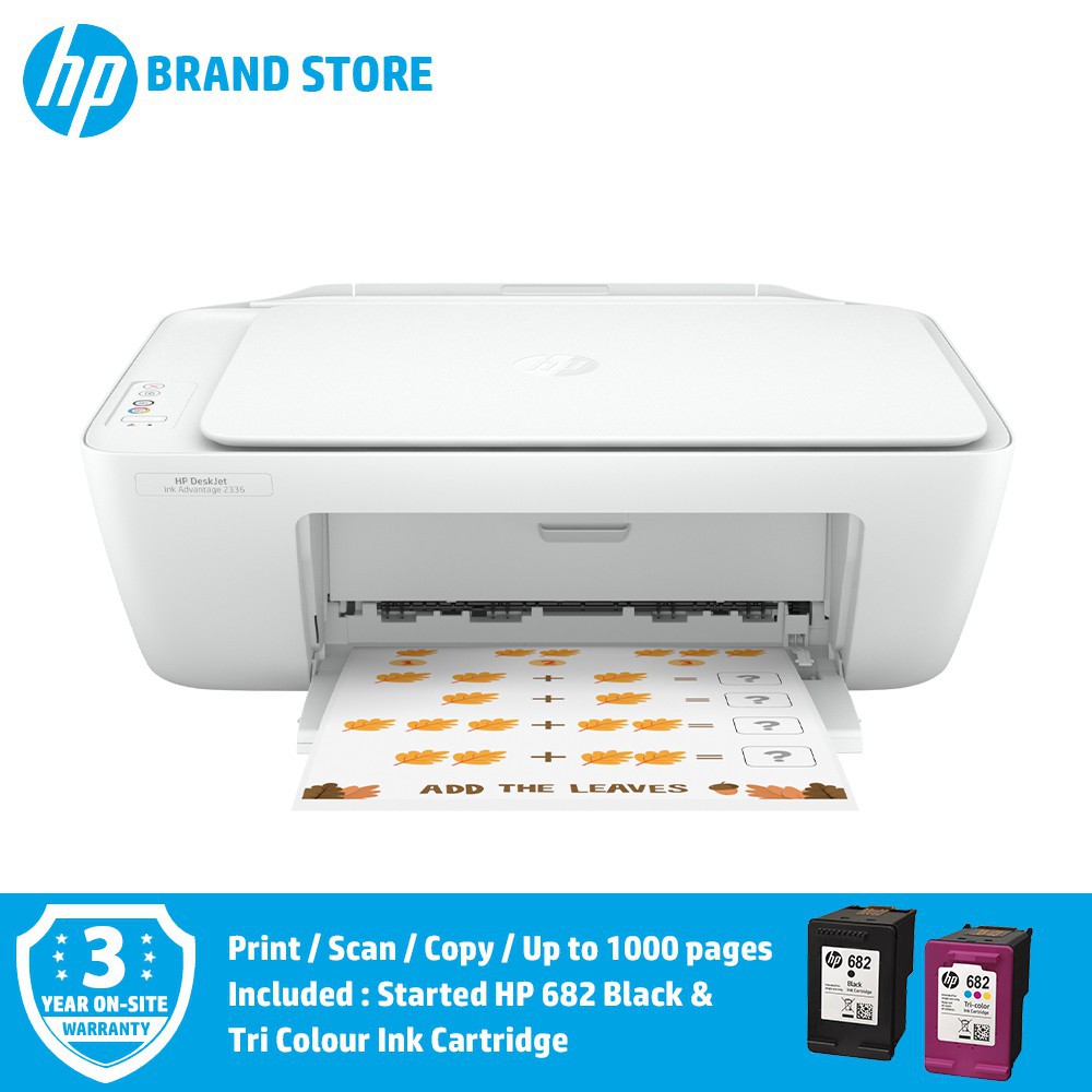 HP 2336 Deskjet Ink Advantage All In One Printer 7WQ05B Shopee Malaysia