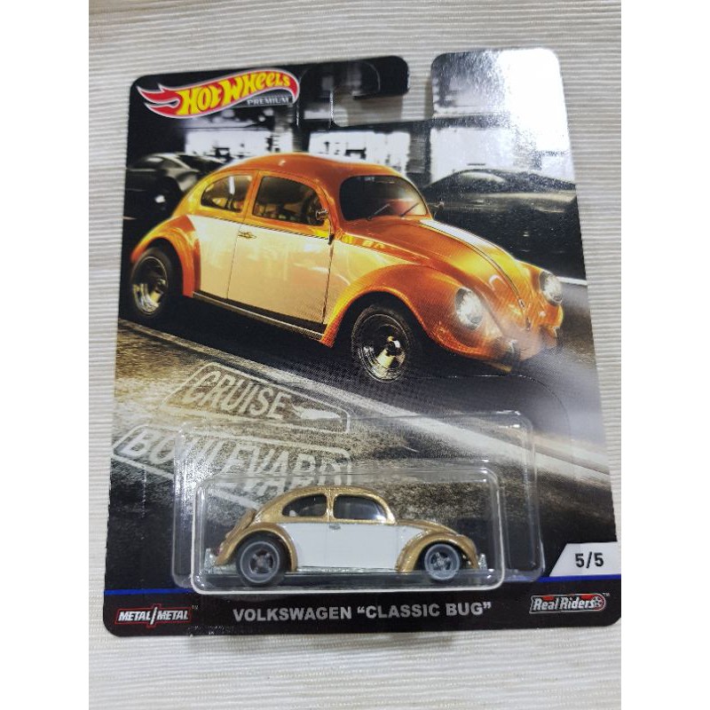 Hot Wheels Premium Car Culture Cruise Boulevard Volkswagen Classic Bug