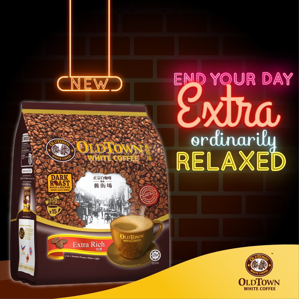 OLDTOWN White Coffee CLASSIC EXTRA RICH HAZELNUT 3 In 1 Shopee Malaysia