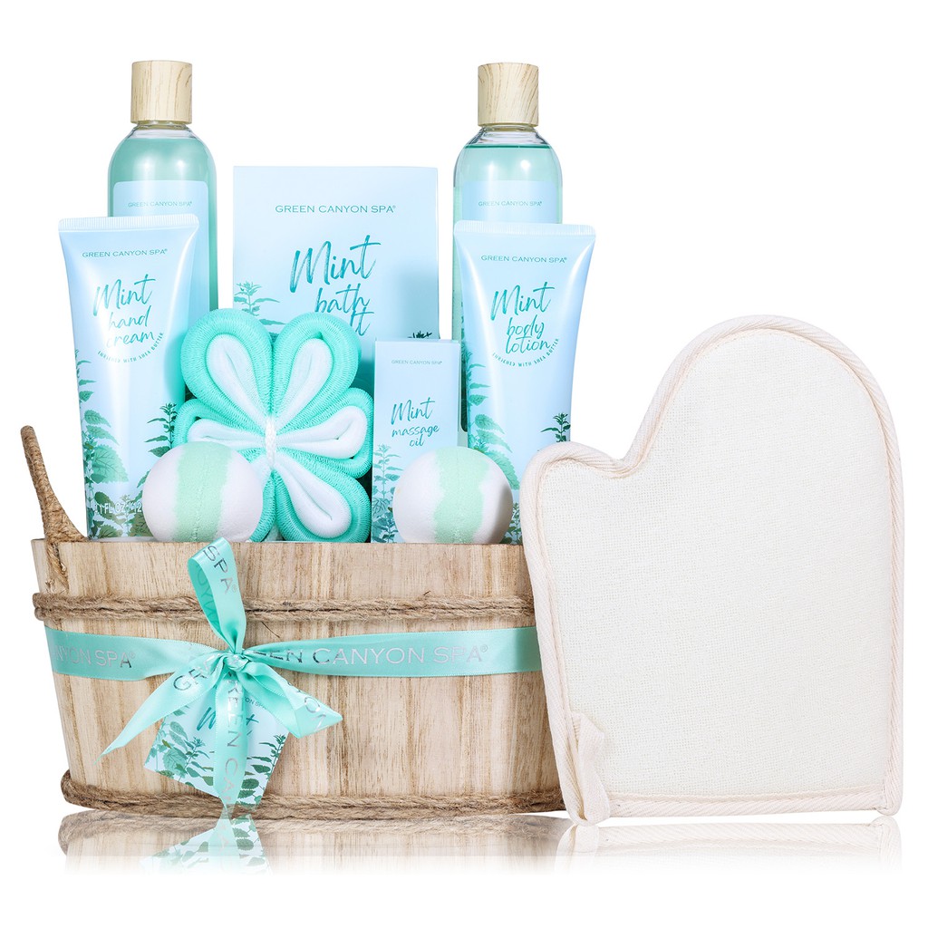 Green Canyon Spa Gift Baskets Mother S Day Gifts Set 11 Pcs Shopee