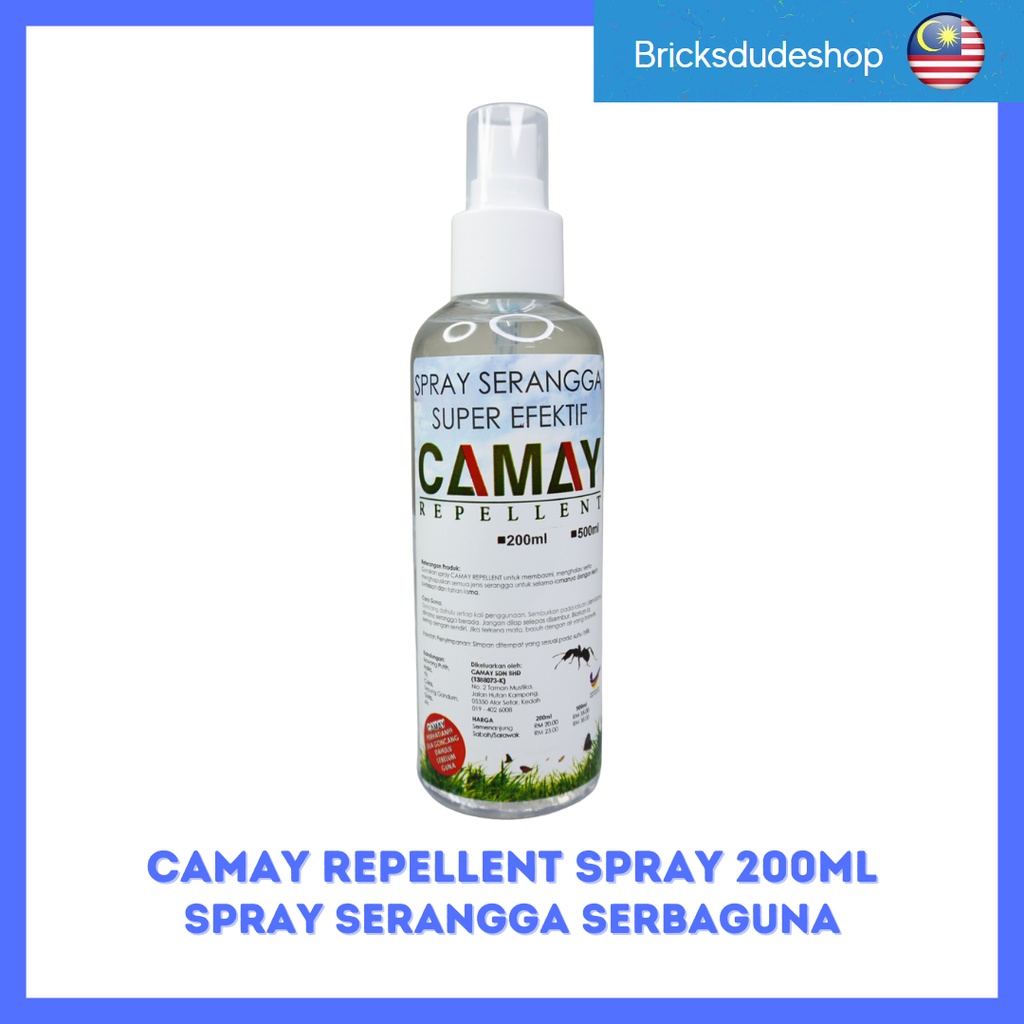 Camay Spray Serangga Organik Ml Racun Semut Berkesan Tanaman Lalat