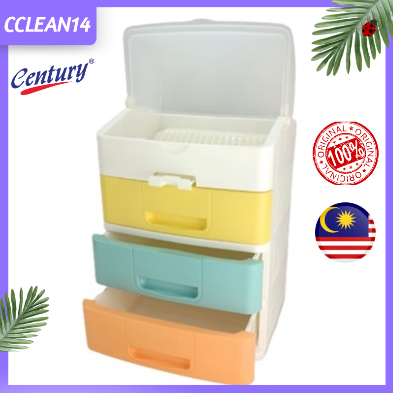 6880 3 Century Dish Drainer With Cover 3 Tier Rack Pinggan Baru Tiga