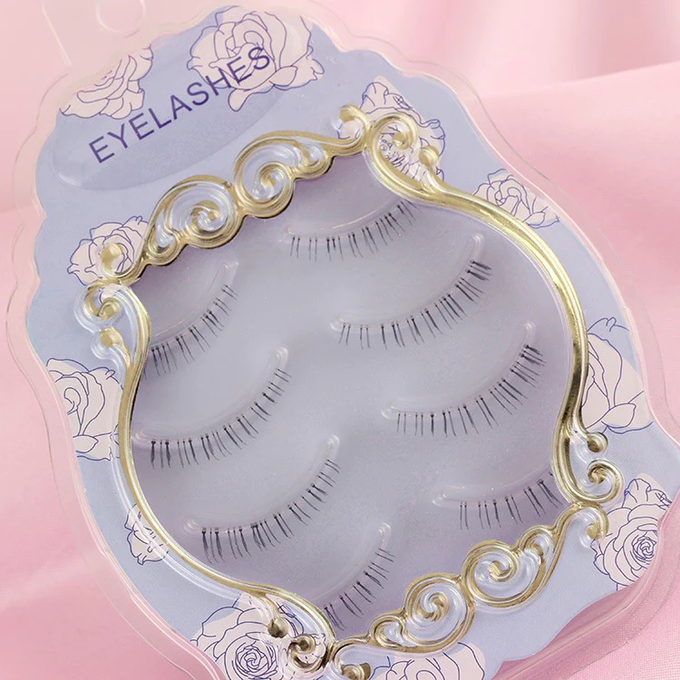 Natural Bottom False Eyelashes Pairs Shopee Malaysia