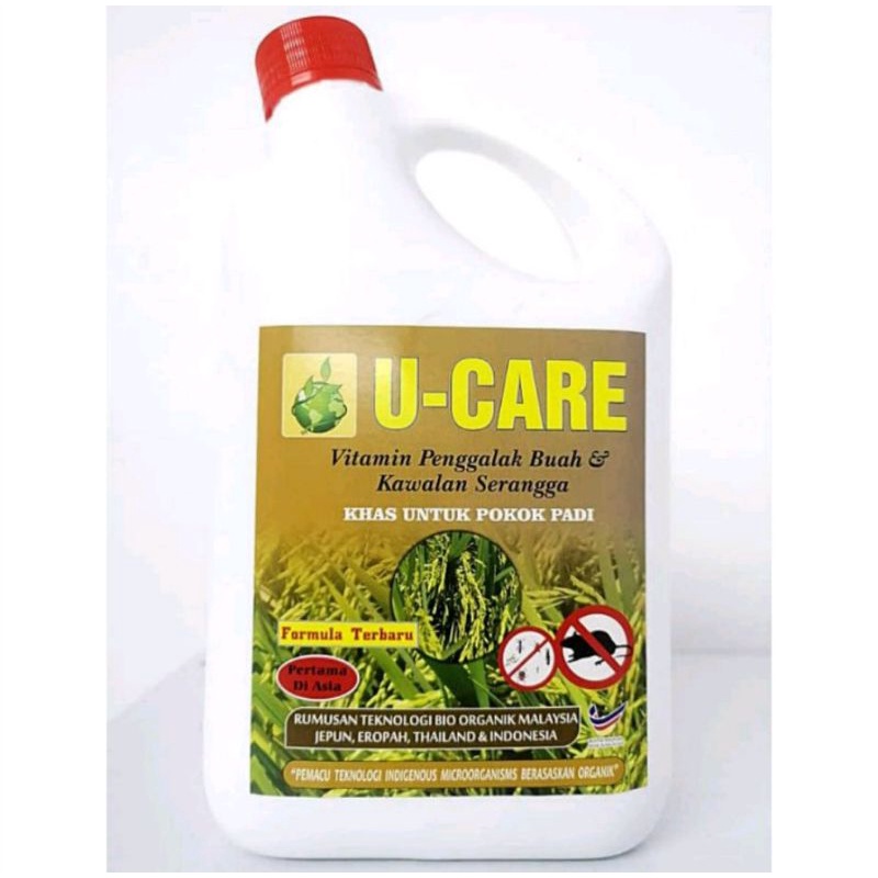 UCARE VITAMIN PENGGALAK BUAH DAN KAWALAN SERANGGA KHAS UNTUK BUAH PADI