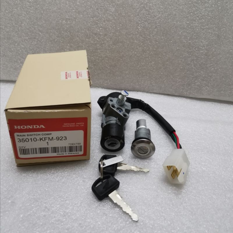 Honda Ex Dream Main Switch Set Ori Set Kunci Ori Shopee Malaysia