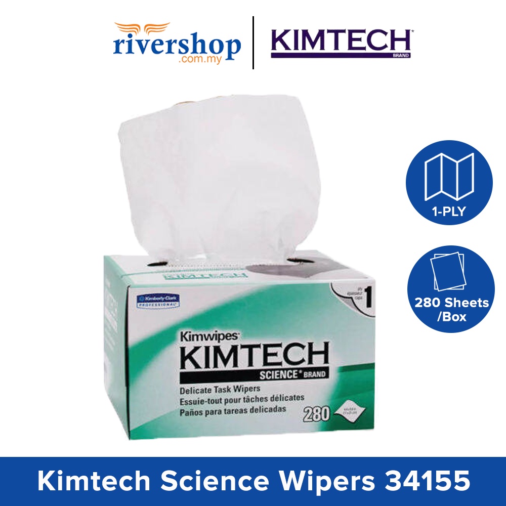 Kimtech Science Kimwipes Delicate Task Cleaning Tissue Paper