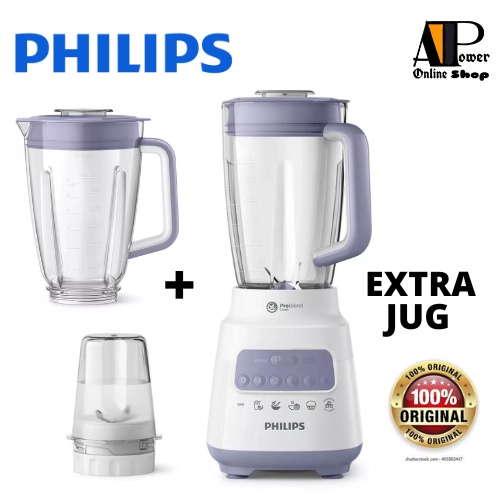 PHILIPS HR2221 HR2221 Extra Jug Series 5000 700w 5 Speed Control