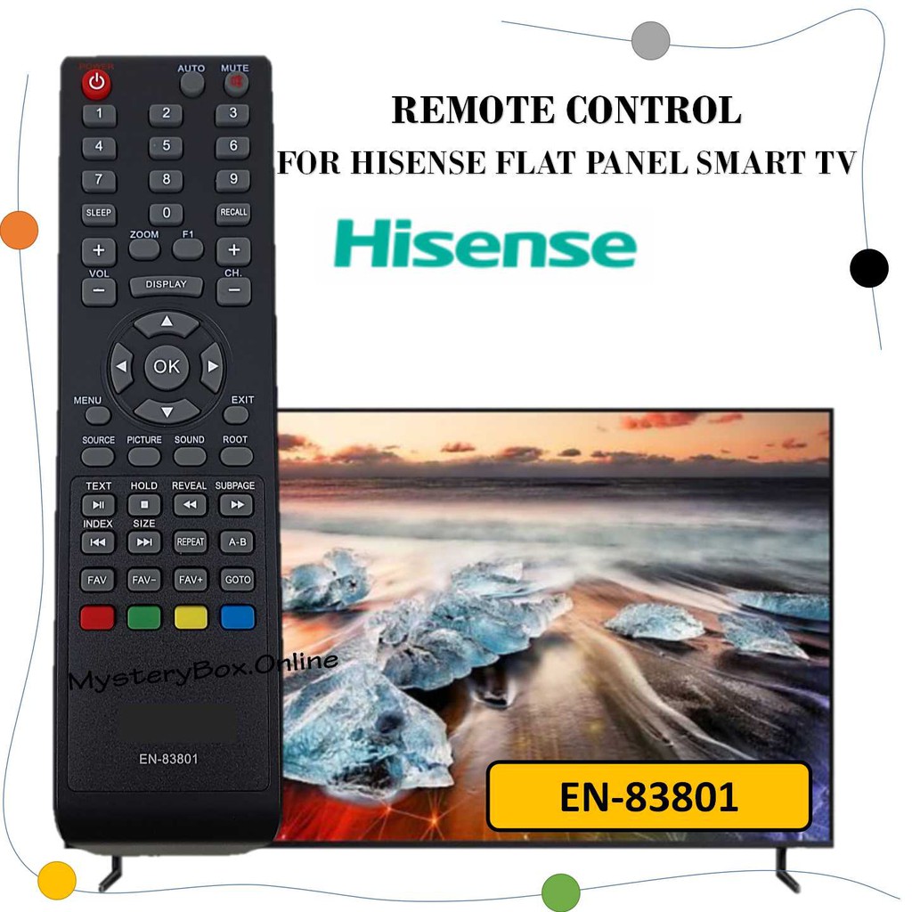 Hisense Replacement Hisense Flat Panel Led Tv Remote Control Model