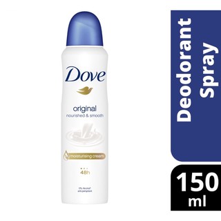 Dove Original Nourished Smooth Spray Deodorant Ml Shopee Malaysia