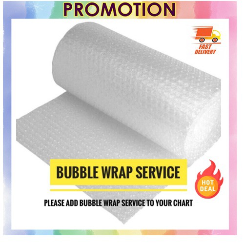 Extra Add On Bubble Wrap Service Shopee Malaysia