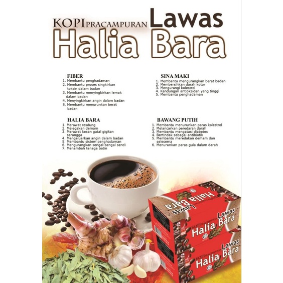 Kopi Halia Bara Lawas Shopee Malaysia