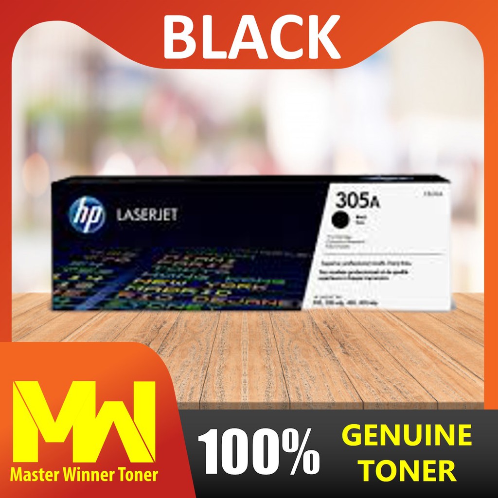 Original LaserJet Toner Cartridge HP 305A CE410A Black CE411A