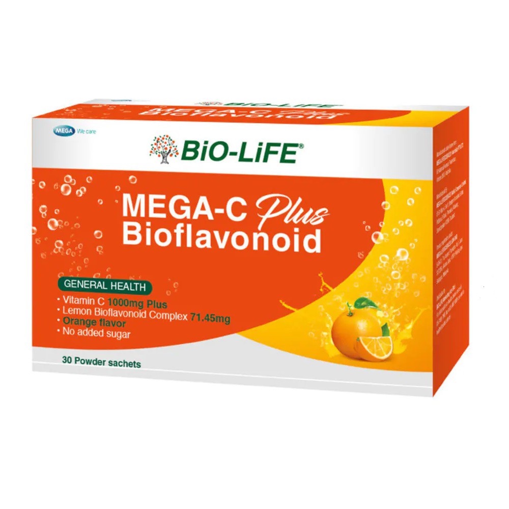 Bio Life Mega C Plus Bioflavonoid S Shopee Malaysia