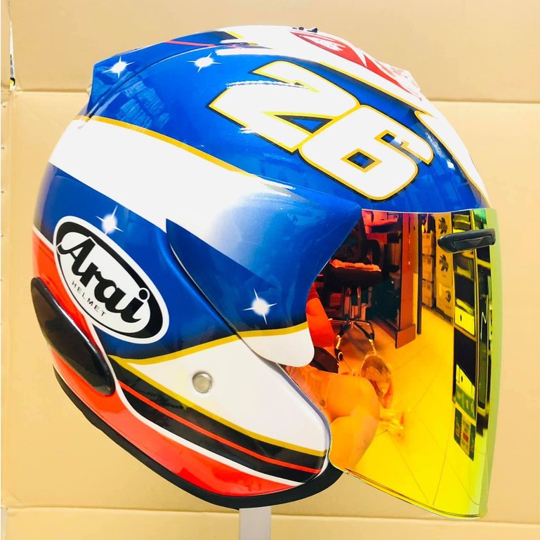 Arai Dani Pedrosa Samurai 26 Motogp Ram 3 Motogp Helmet Free Visor