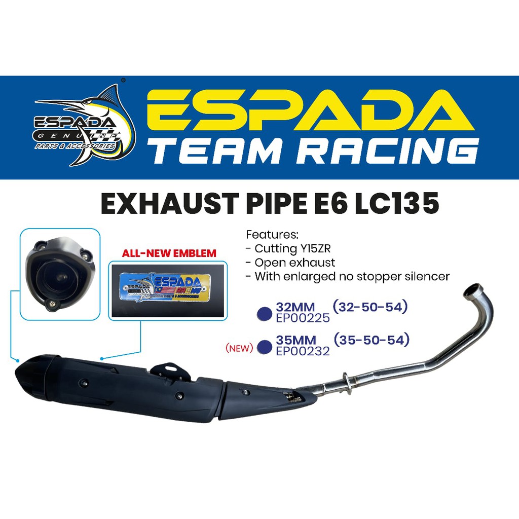 Yamaha Lc Lc V V V V V V Universal Espada E Racing Exhaust