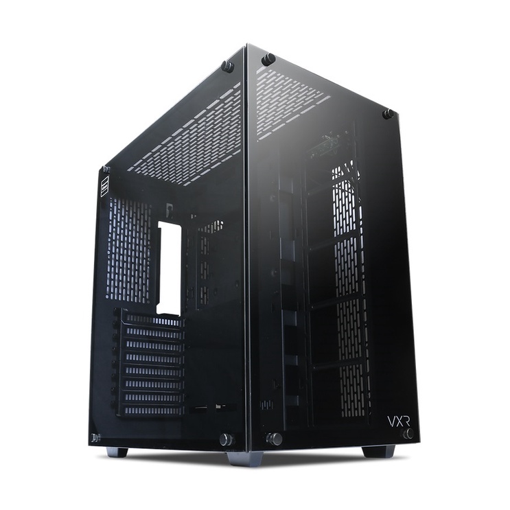 Tecware Vxr Tg Premium Dual Tempered Glass Atx Gaming Case Shopee