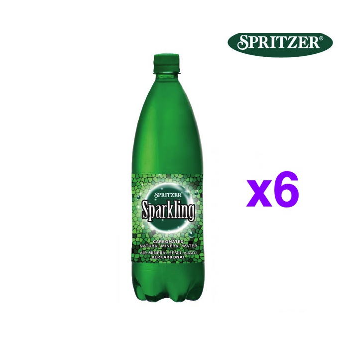 FRESH BATCH 6pcs Spritzer Sparkling Natural Mineral Water Spritzer