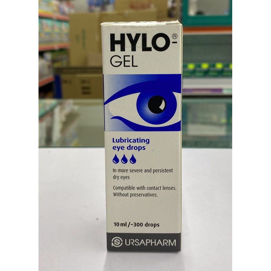 Hylo Gel Lubricating Eye Drops Ml Drops Shopee Malaysia