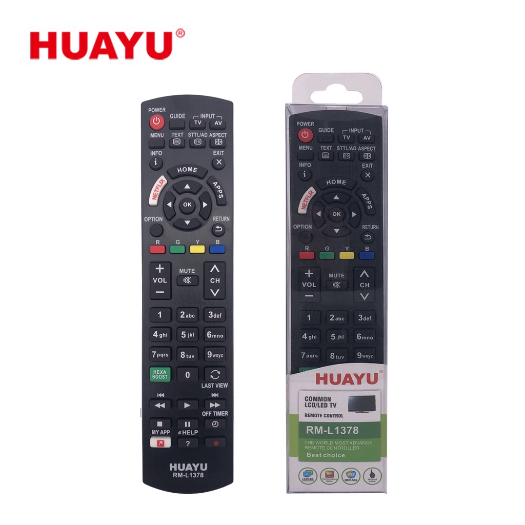 Huayu Rm L Replacement Remote Control For Panasonic Lcd Led D Tv