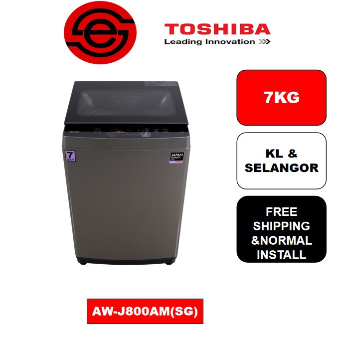 Kl Selangor Own Transport Delivery Toshiba Fully Auto Washing