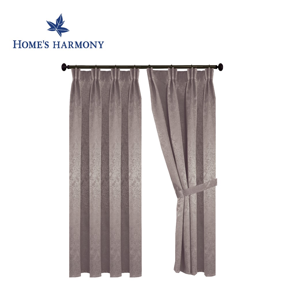 Regency Cassie Collection - 1pc Ready Made French Pleat Curtain (Dim out) | Shopee Malaysia