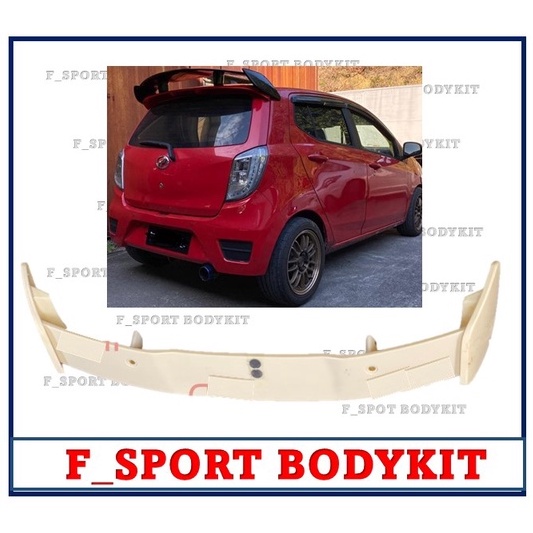 Perodua Axia Se G Spec Abs Amg Spoiler