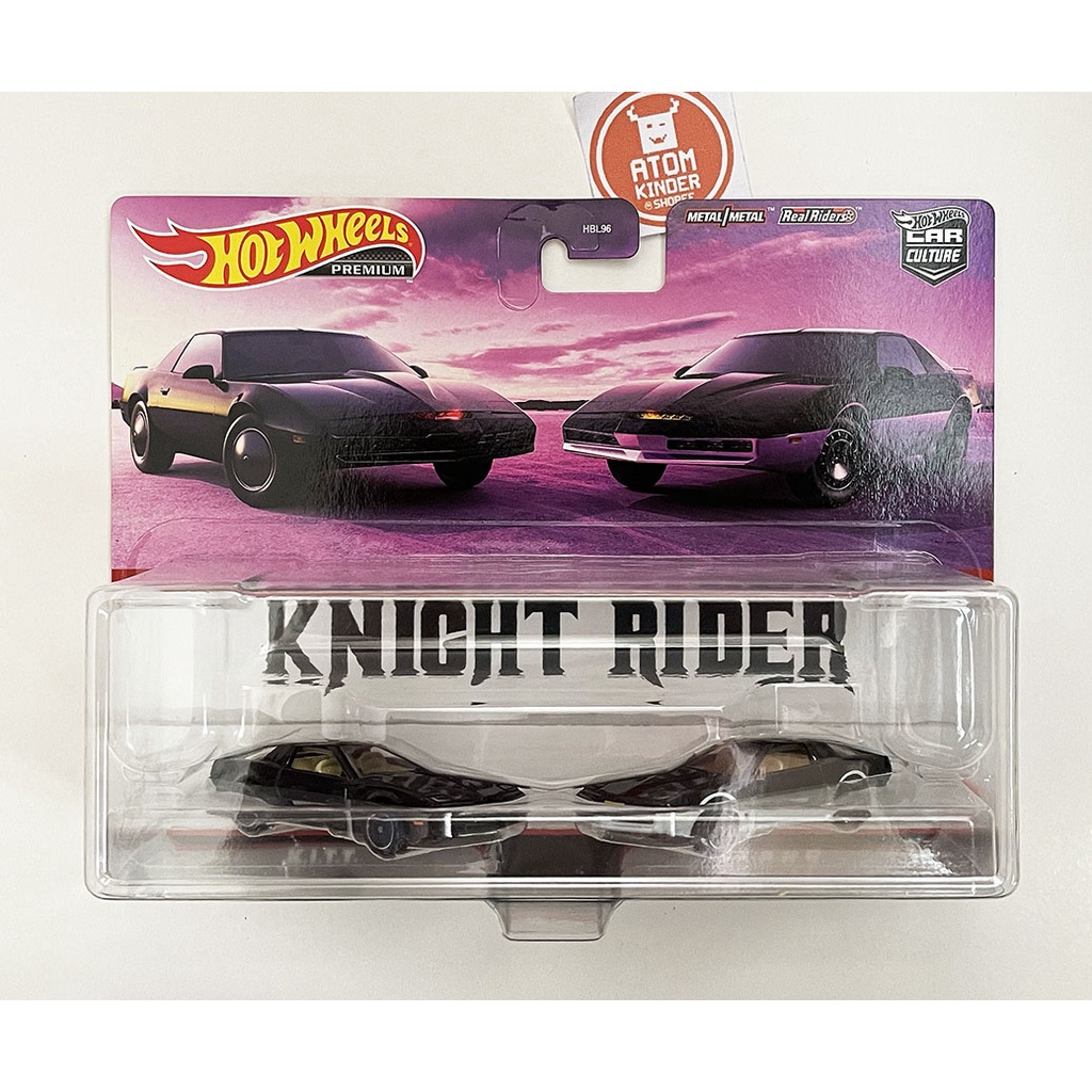 Hot Wheels Knight Rider KITT KARR Twin Pack Dash D 2022 Shopee Malaysia