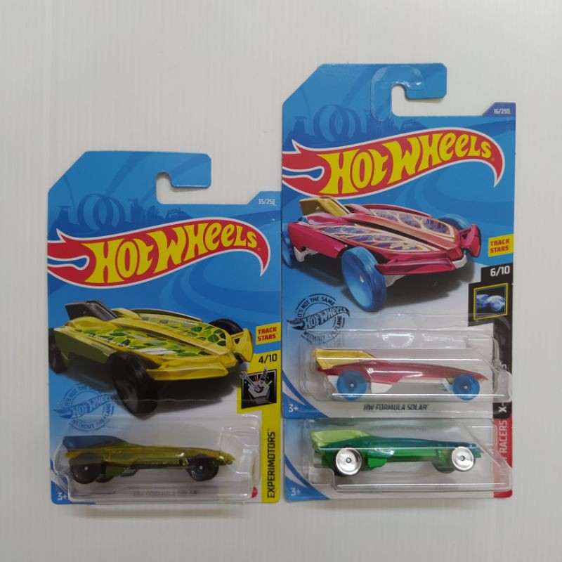 Hot Wheels HW Formula Solar Holiday Racers Experimotor Shopee Malaysia
