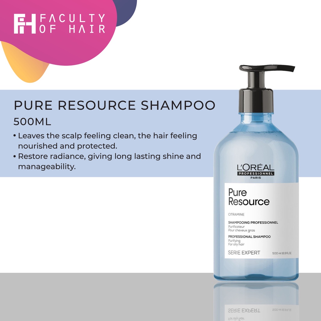 Loreal Professionnel Serie Expert Pure Resource Shampoo Ml