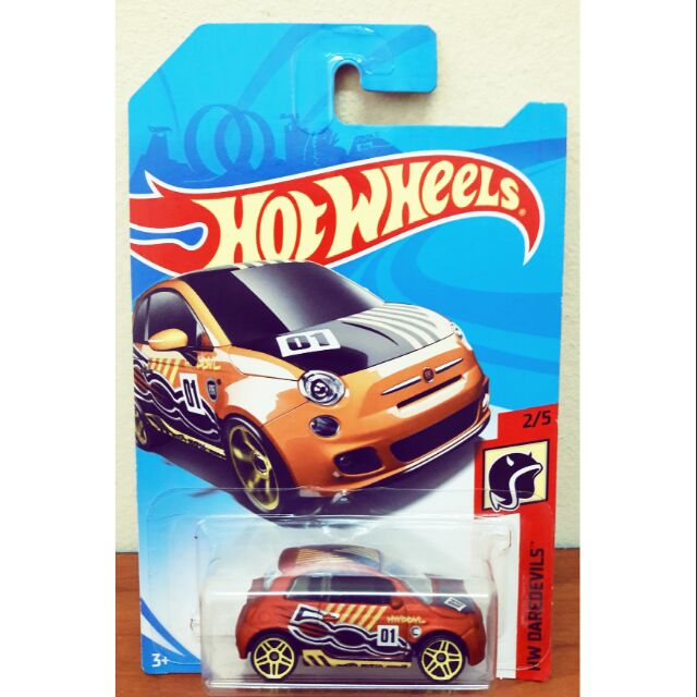 Hot Wheels Fiat 500 Daredevils Shopee Malaysia