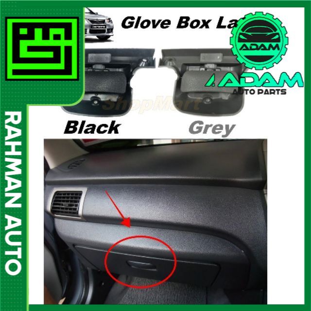 Proton Gen Persona Glove Box Compartment Lock Drawer Handle Oem