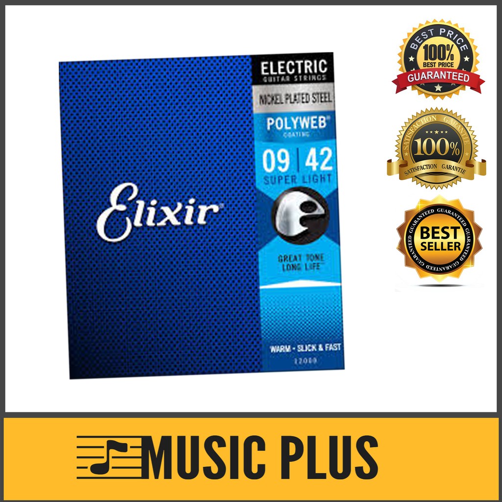 Elixir Electric Guitar String Super Light Polyweb