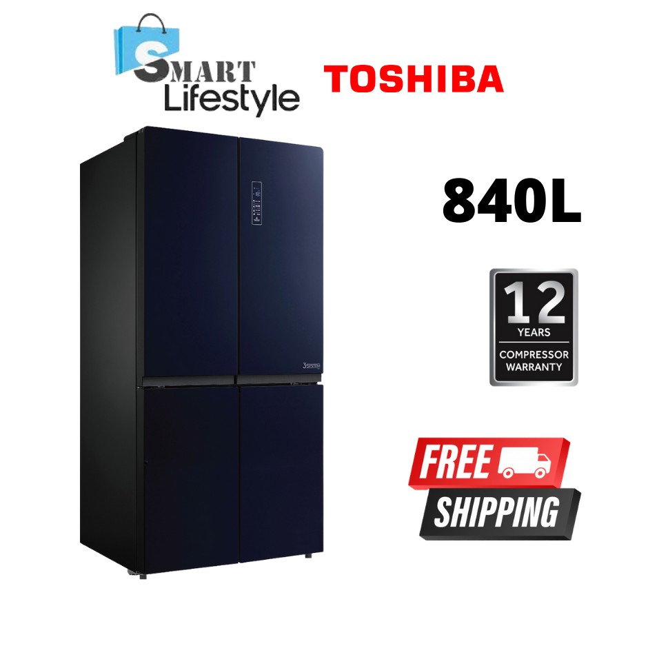 Toshiba Multi Door DUAl Inverter Refrigerator 840L GR RF646WE PGY